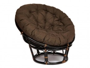 Кресло Papasan 23/01 W с подушкой Antique brown, ткань Коричневый в Кировграде - kirovgrad.magazin-mebel74.ru | фото