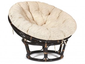 Кресло Papasan 23/01 W с подушкой Antique brown, ткань Старт в Кировграде - kirovgrad.magazin-mebel74.ru | фото