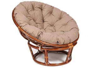 Кресло Papasan 23/01 W с подушкой Pecan, экошерсть Коричневый в Кировграде - kirovgrad.magazin-mebel74.ru | фото