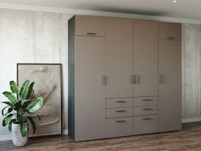 Шкаф распашной 2400А Мокко в Кировграде - kirovgrad.magazin-mebel74.ru | фото