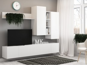 Стенка НМ-001 Сканди МДФ фасад белый в Кировграде - kirovgrad.magazin-mebel74.ru | фото